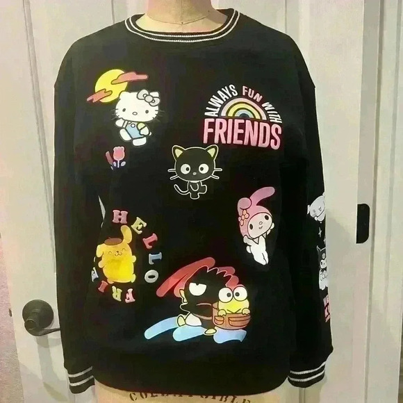 Hello Kitty Tops - Hello Kitty Sweatshirt Size XS
